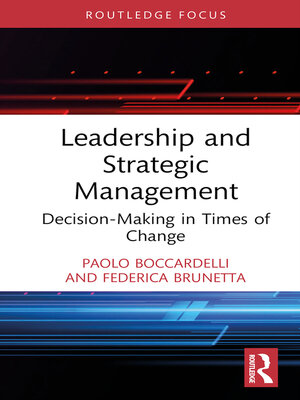 cover image of Leadership and Strategic Management
